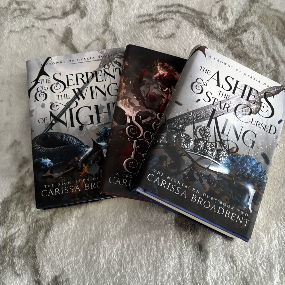 OOP Crowns of Nyaxia Hardcovers